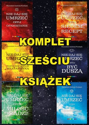 Komplet sześciu ksiażek z cyklu "Nie daj się umrzeć"