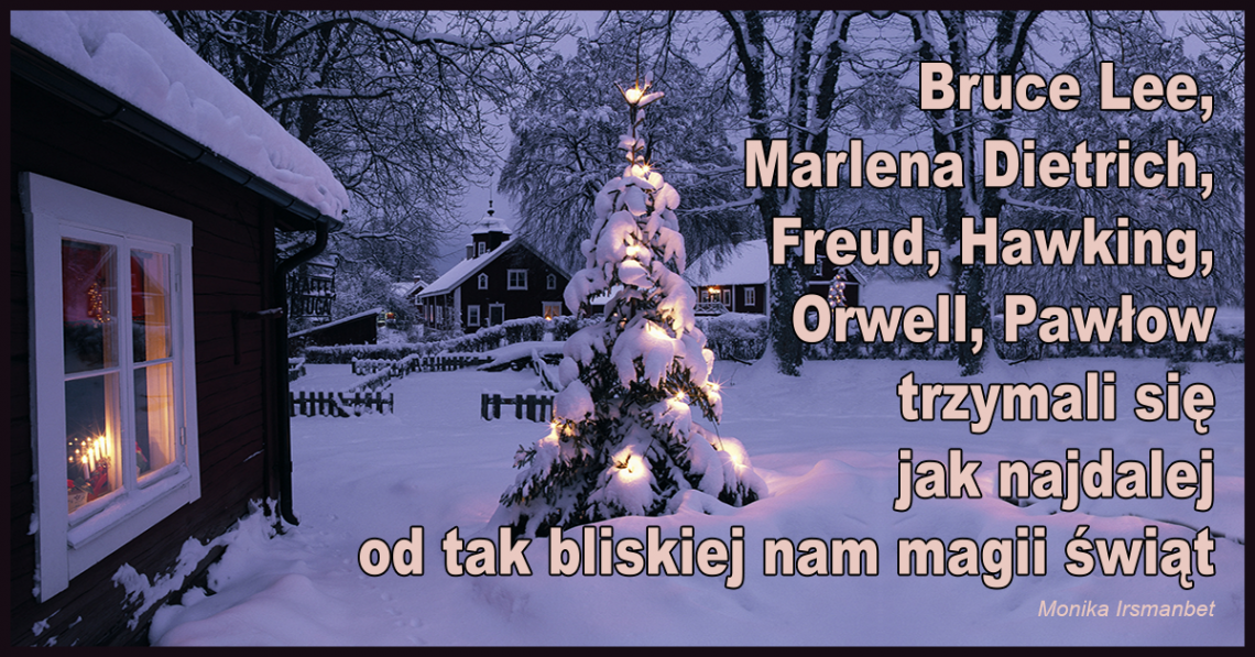 O ludziach którzy nienawidzili świąt Bożego Narodzenia, przesileniu zimowym, kulcie słońca, o zapożyczeniach chrześcijan związanych z narodzinami Boga.