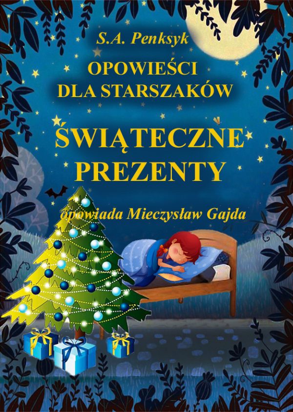 Bajka "Świąteczne prezenty" opowiada o choince, świętach i prezentach, które zawsze leżą pod choinką.