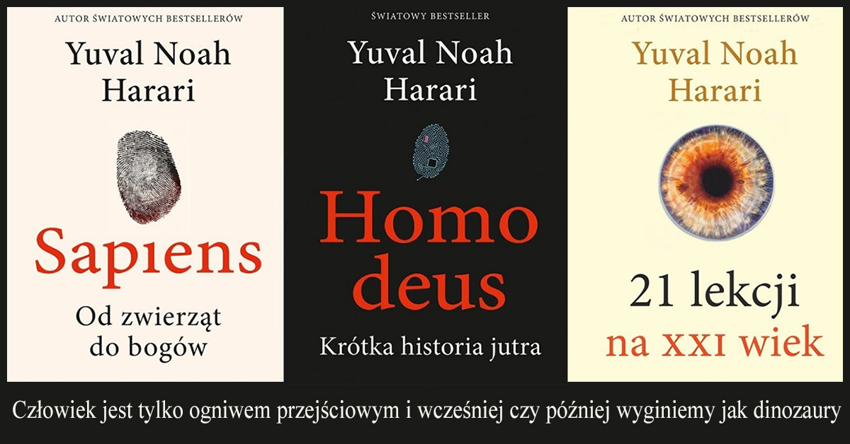 Prawda czy wyzwanie? Człowiek jest tylko ogniwem przejściowym i wcześniej czy później wyginiemy jak dinozaury. Zastąpi nas AI, sztuczna inteligencja właśnie, ale czy Harari ma rację?