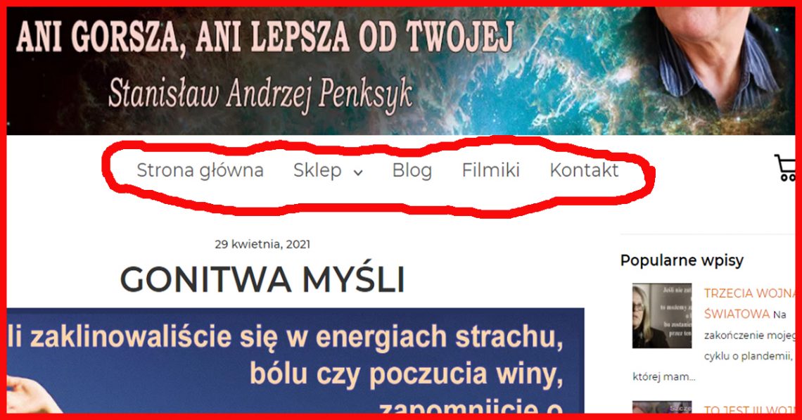 Naprawdę sporo czytelników nie ma pojęcia, że te wytłuszczone, podkreślone słowa - to link. Stąd te ogłoszenia parafialne! Po naciśnięciu przenoszą na inne strony.