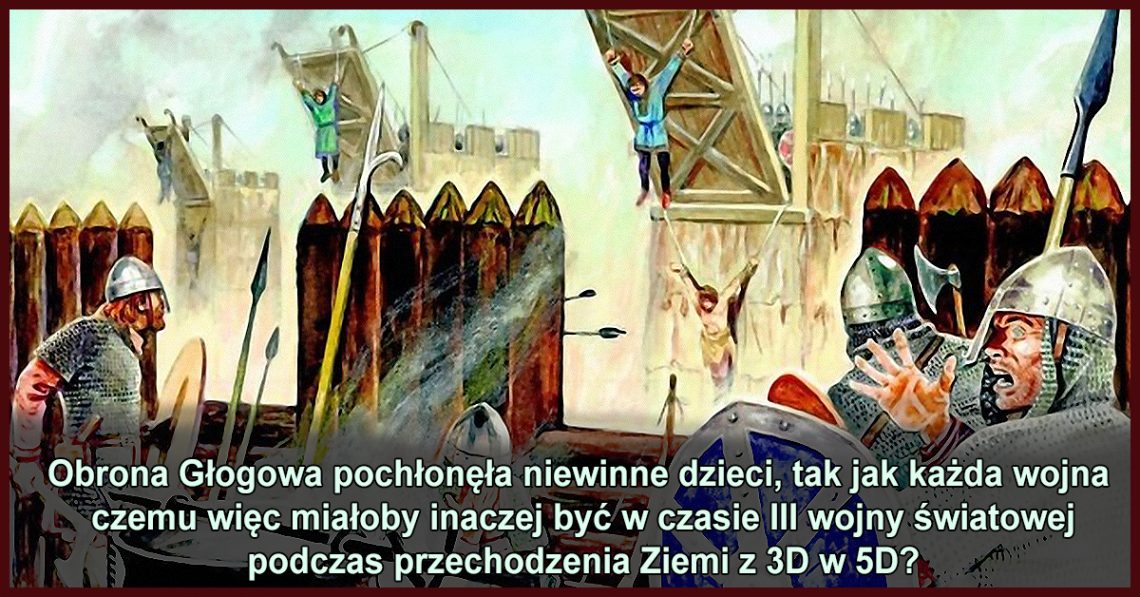 Co miały do obrony Głogowa dzieci, przywiązane do machin oblężniczych na rozkaz cesarza Henryka V? No cóż, wojny pochłaniają tysiące niewinnych ofiar.