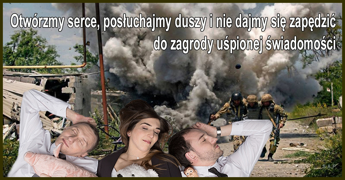 Wciąż uważacie, że wojna na Ukrainie to wymysł chorego umysłowo Putina? Po trzech tygodniach krwawej jatki mogą w to wierzyć tylko bezmózgowcy.