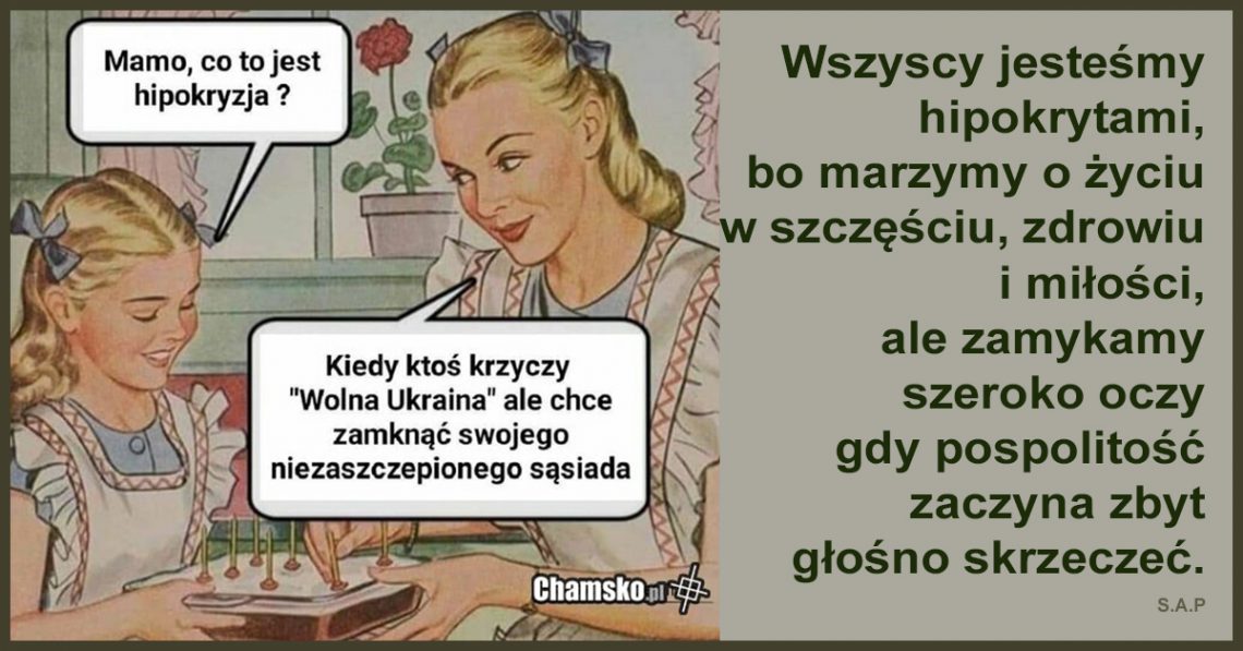 O bzdurnych procedurach w służbie zdrowia. O uczciwości i hipokryzji. O strachu. O wpływie otoczenia na nasze DNA, zdrowie i duszę.