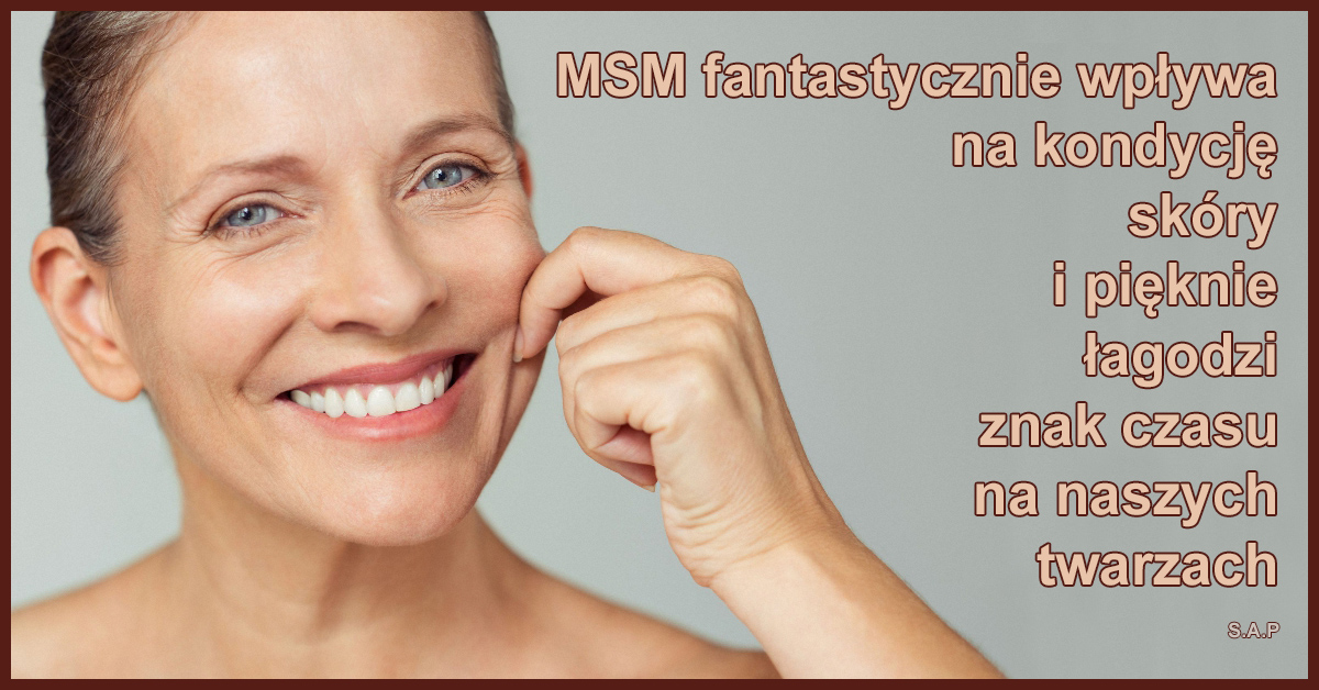 MSM, czyli siarka organiczna to biały krystaliczny lekko gorzkawy proszek, który jesienią może poprawić naszą kondycję, bo zmniejsza skutki stresu.