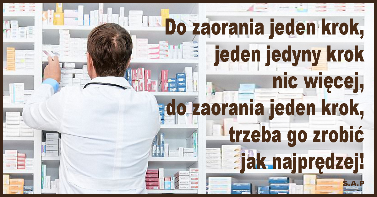 Współczesna medycyna to kolejne pole do zaorania, ten gigantyczny medyczny biznes jakże jest daleki od założeń Hipokratesa, trwają śledztwa i zbieranie kwitów!