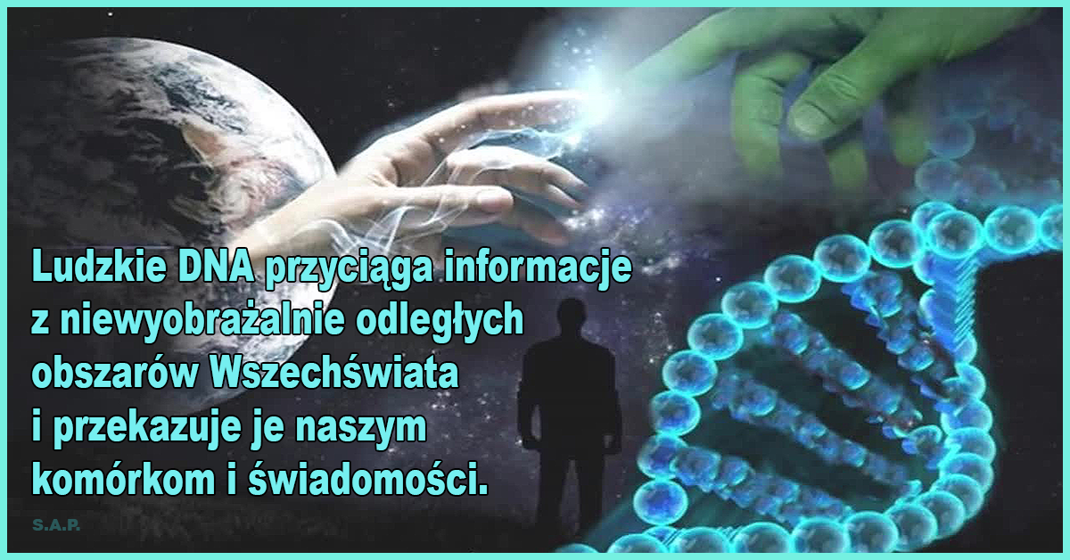 O manipulacjach DNA, wpływie na świadomość poprzez modyfikowanie DNA, śmieciowym DNA, samouzdrowieniach potwierdzonych naukowo, oraz intuicji i jasnowidzeniu.