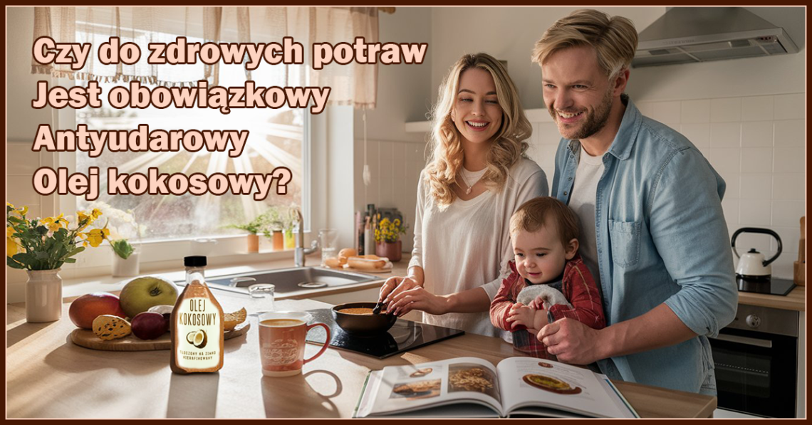 Czy do zdrowych potraw jest obowiązkowy antyudarowy olej kokosowy?