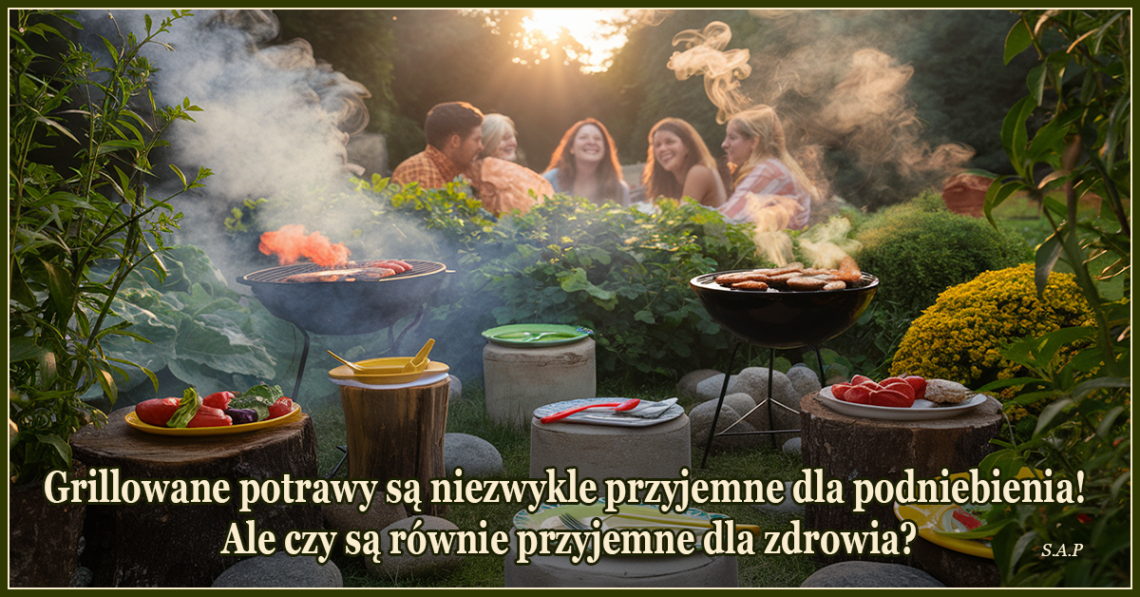 Grillowane potrawy są niezwykle przyjemne dla podniebienia! Ale czy są równie przyjemne dla zdrowia?