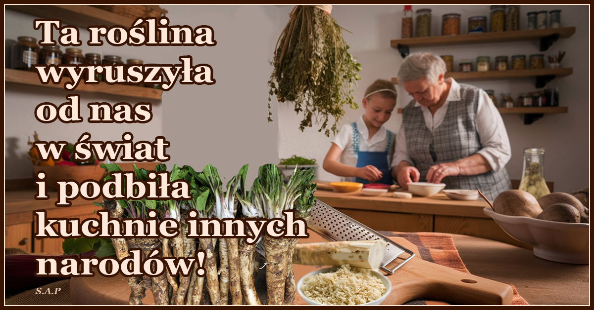Ta roślina wyruszyła od nas w świat i podbiła kuchnie innych narodów!