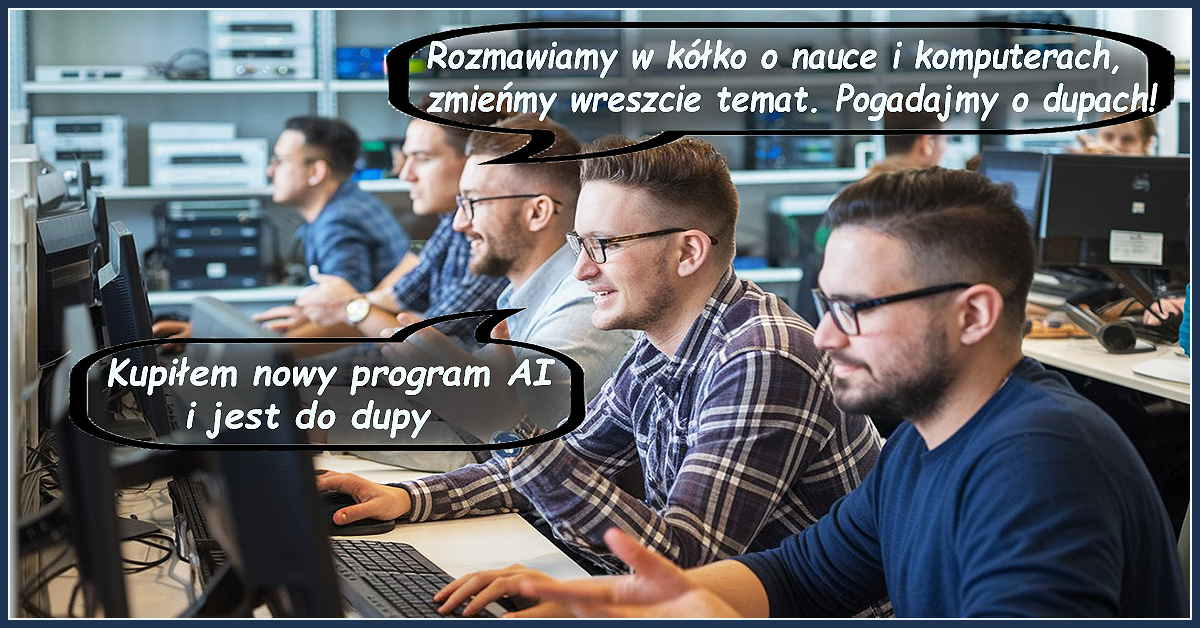 Dowcip o naukowcach oderwanych od życia