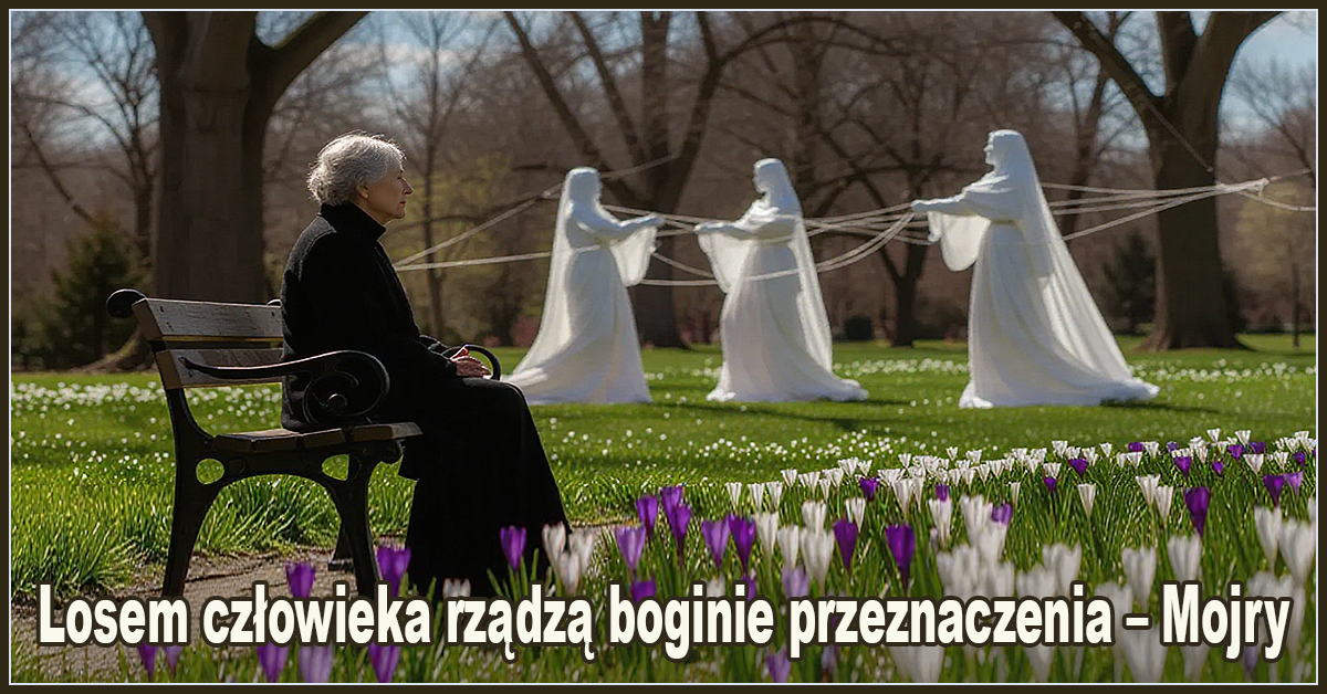 Losem człowieka rządzą boginie przeznaczenia – Mojry.