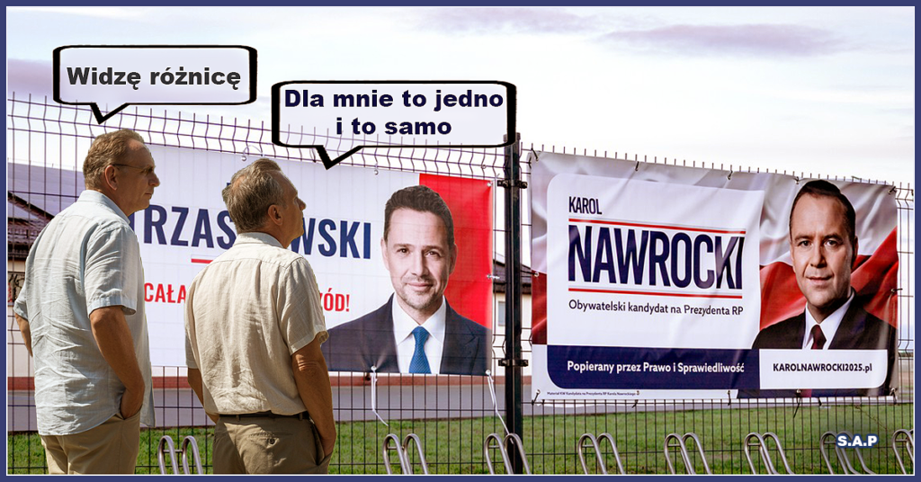 „Widzę różnicę”, „Dla mnie to jedno i to samo”.