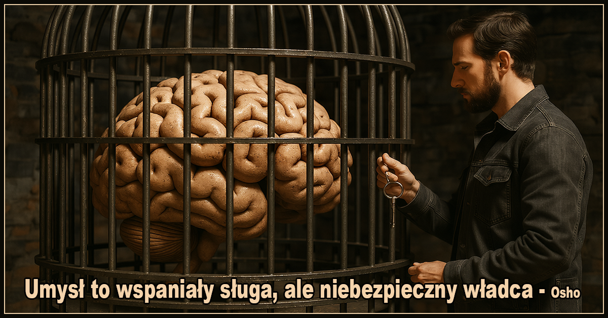 Umysł to wspaniały sługa, ale niebezpieczny władca - Osho