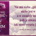 Nie ma nieba „gdzieś tam”, niebo jest w nas, a w zasadzie może być, jeśli je stworzymy, tak samo zresztą jak piekło.